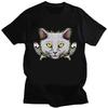 Death Metal Sphynx Cat    Witchy Tops Fashion Gothic Tshirt Steampunk Hipster Unisex Trend Shirt Short-sleev Tee 80044