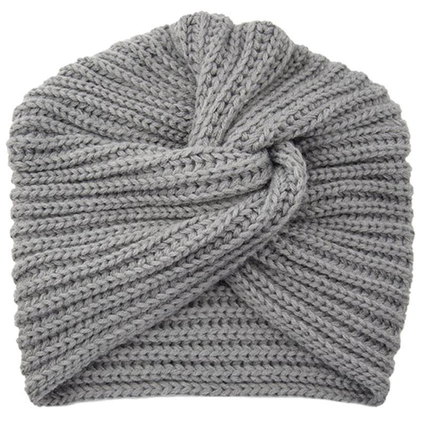 Mulheres muçulmano turbante cabeça envoltório boné de malha câncer quimio chapéu perda de cabelo headwear