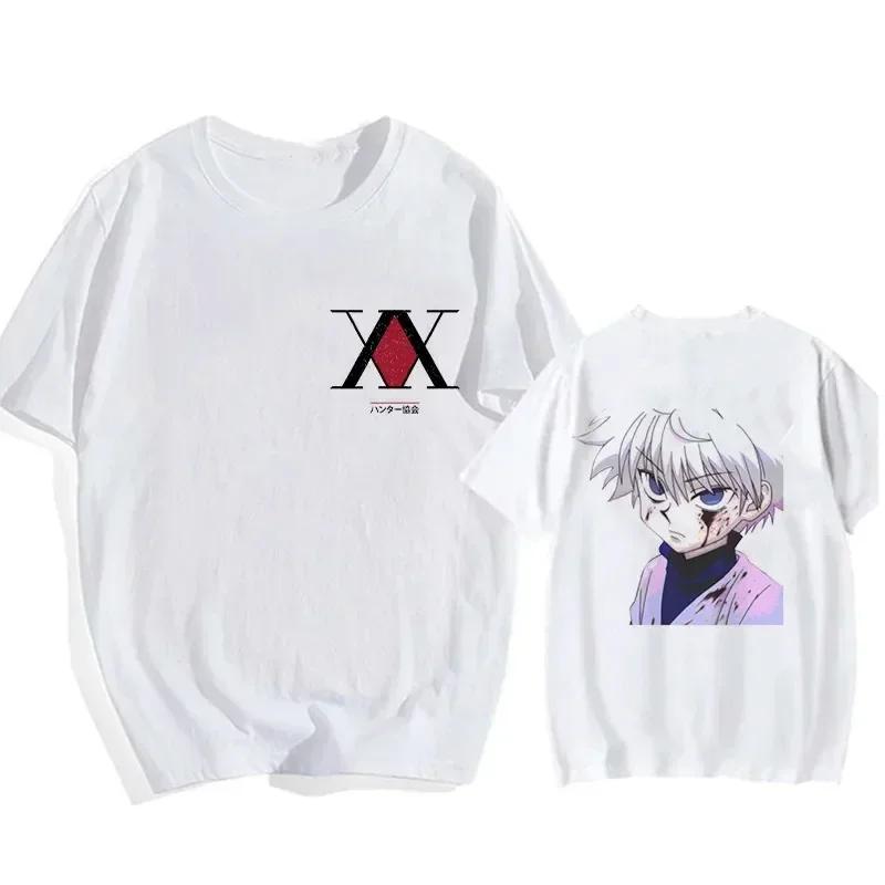 Tricou Amuzant Desen Animat Manga Hisoka Kawaii Hunter X Hunter Killua Zoldyck Anime Tricou Kurapika HxH Tricou Ochi de Diavol Tricou Sport