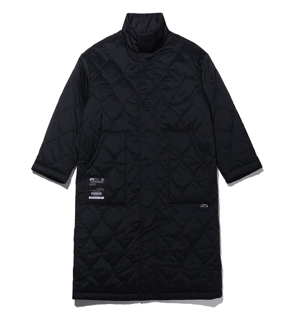 Ufc Sport Ufc Wave Oversized Quilted Long Jumper (W) Black U2Pjt4204Bk