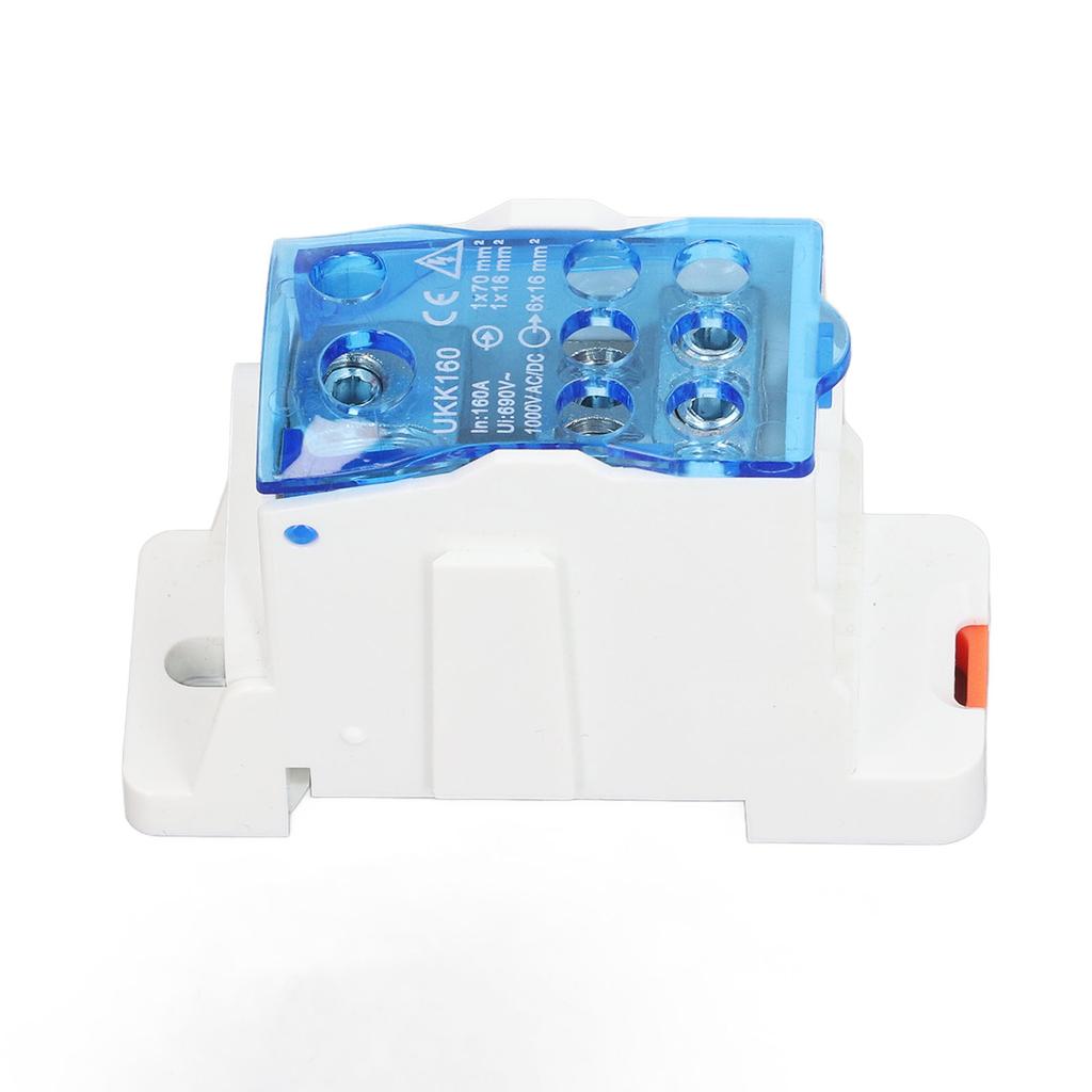 UKK160 Klemmenblockkasten DIN-Schienenmontage Einpoliger Elektroverteilerkasten
