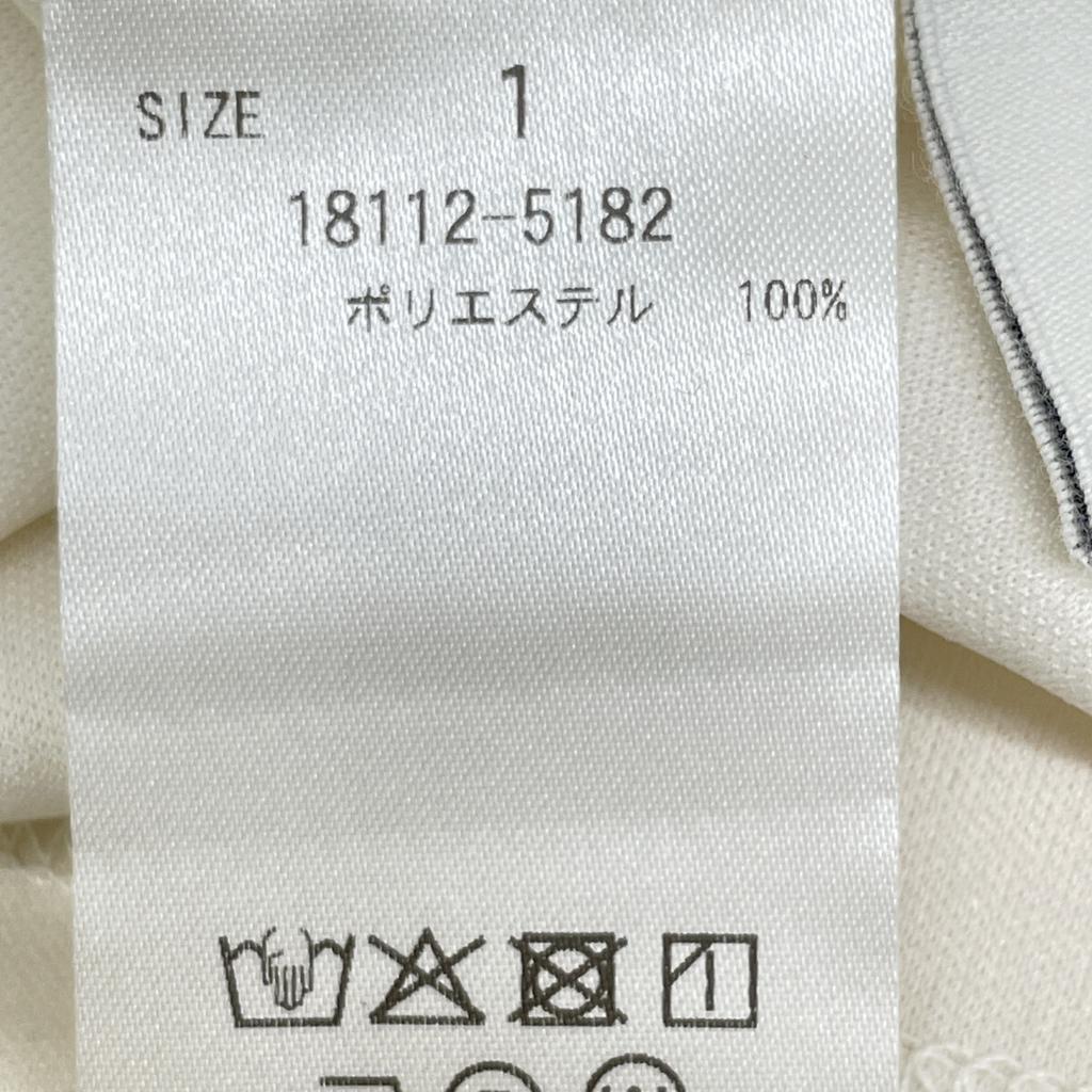 CLANE 25Stainless Steel 18112-5182 MIX RANDOM SHIRRING ONEPIECE Dress 1 whiteUsed