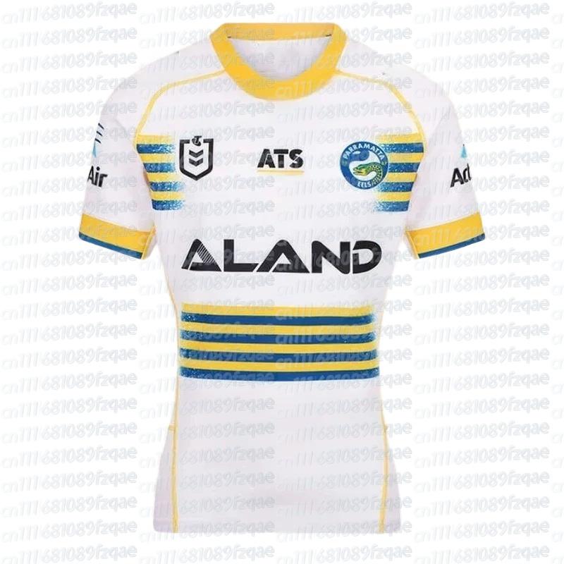 Parramatta Eel Team 3D Quick-dry T-shirt Jersey T-shirt Outdoor T-shirt Men's Tee Shirt Sport Outdoor Running Top FamilyMatching