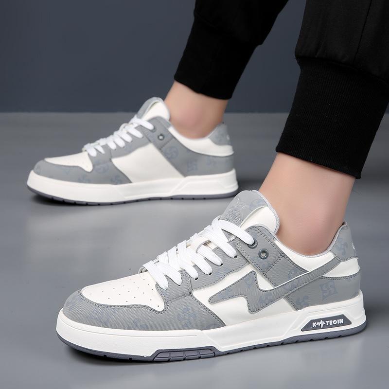 Korean Version of Men's Shoes New Autumn Trend Versatile Casual Flat Shoes Student Sports Light Sole Air Force No. 1 Board Shoes