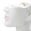Abstract Face Art Chopstick Holder Flower Vase Porcelain Decorative Sturdy Versatile Utensil Storage