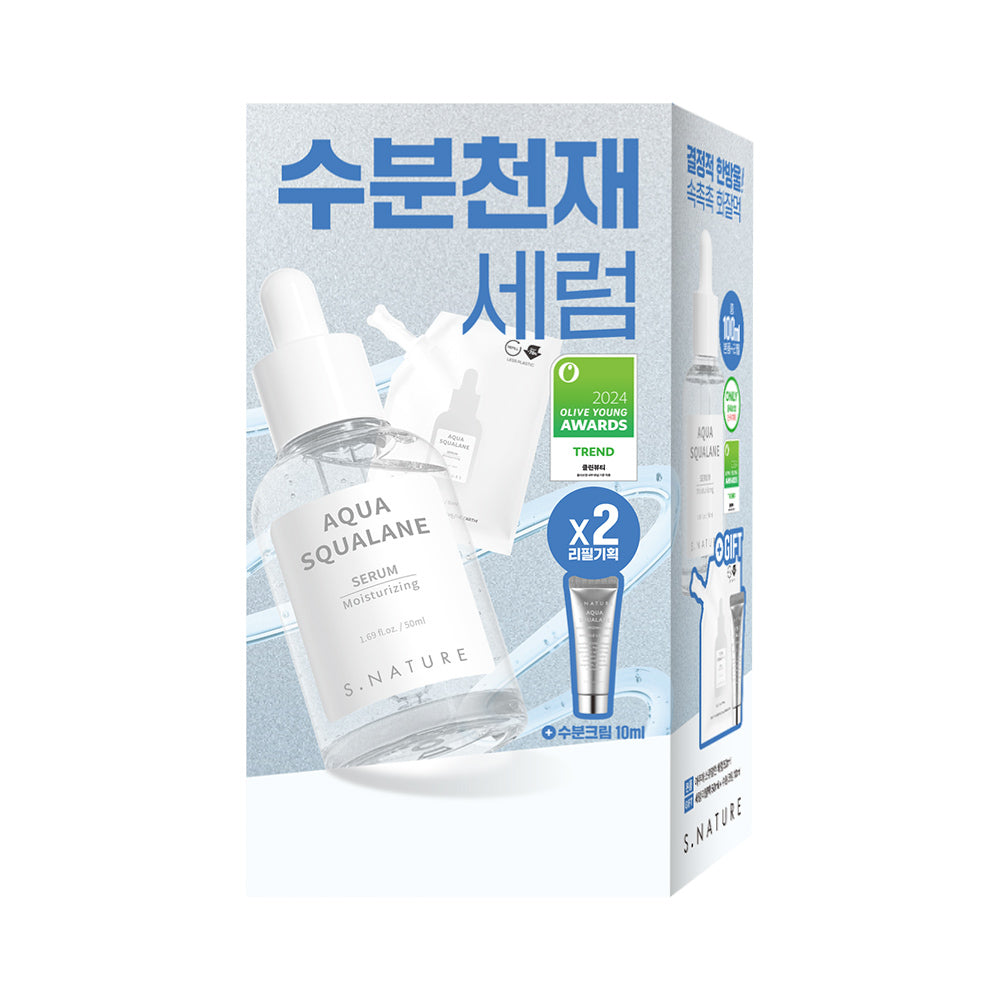 S.NATURE Aqua Squalane Serum 50ml Refill