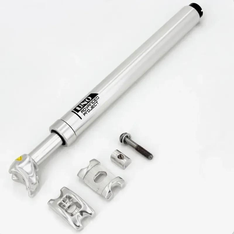UNO Mtb Bike Shock Absorber 350mm Suspension Seatpost 27.2/28.6/30/30.4/30.8/30.9/31.6/33.9mm for Dropper Seatpost Bicycle Parts