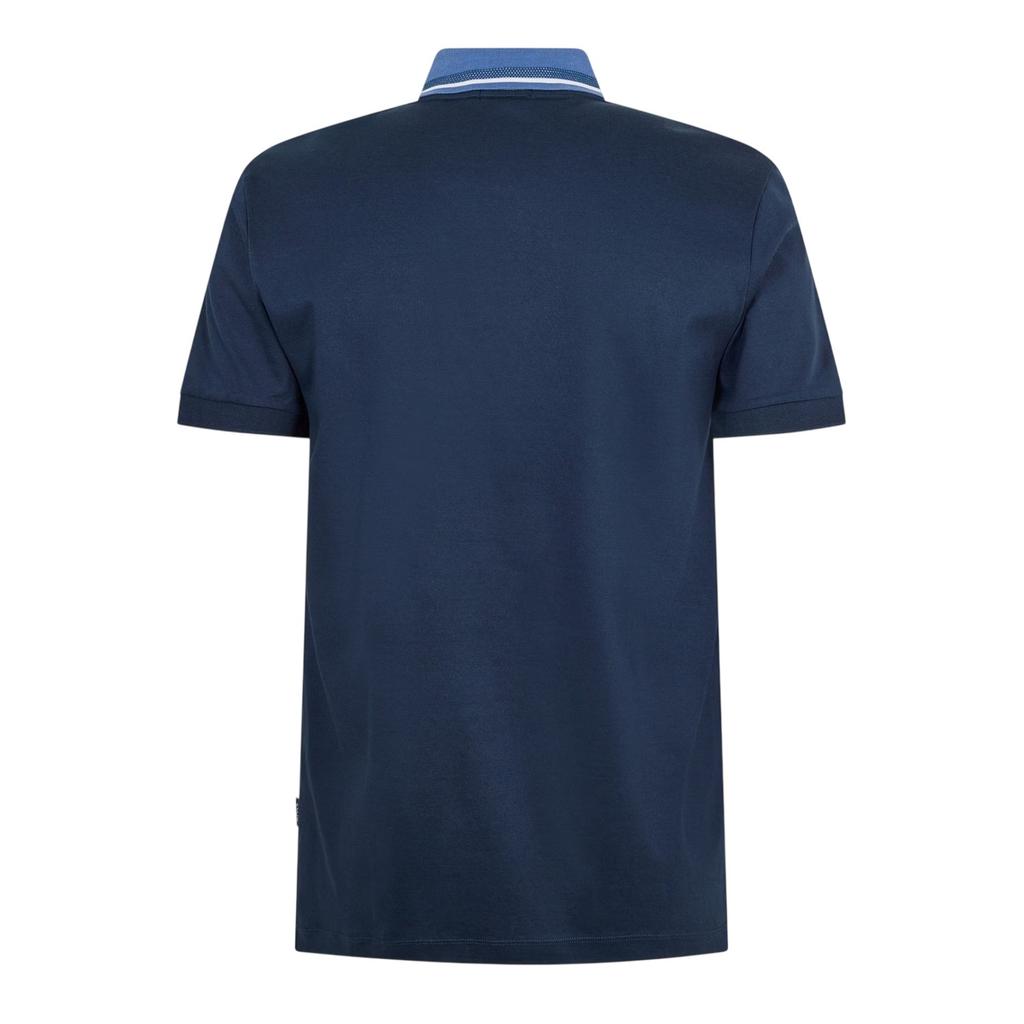 BOSS Herren Polo-Shirt mit Kontrastdetails, kurzärmelig