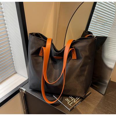 Bag Women's Large-capacity New Autumn and Winter Retro Casual Shoulder Bag Popular Tote Bag