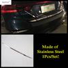 Car Rear Trunk Tail Door Strip Decoration Cover Trim For Kia Cerato / Forte / K3     Stainless Steel Accessories