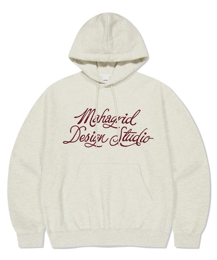 Letter Ink Logo Hoodie Oatmeal(Mg2Ffmm416A)