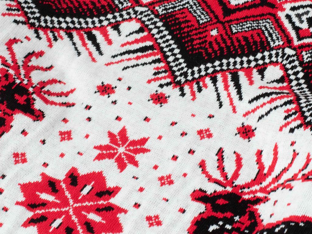 MEN'S SWEATER - 2116 RED CHRISTMAS L