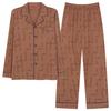 Pajamas Men'S Spring And Autumn Autumn Cotton Long Sleeve Loungewear Men'S Thin Suit