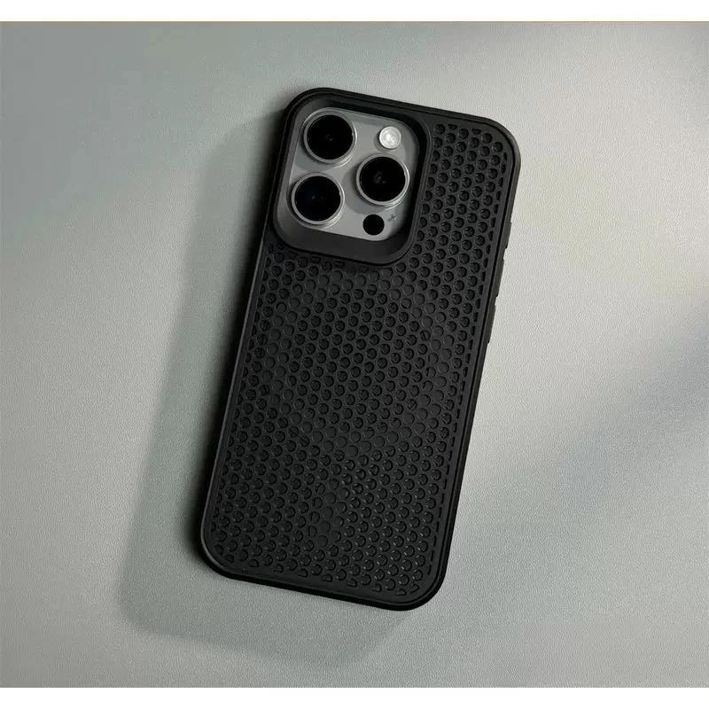 Luxury Dissipate Heat Magsafe Phone Case For For Iphone 11 12 13 14 15 16 Pro Max Plus Magnetic Shockproof Bumper Cases Cover