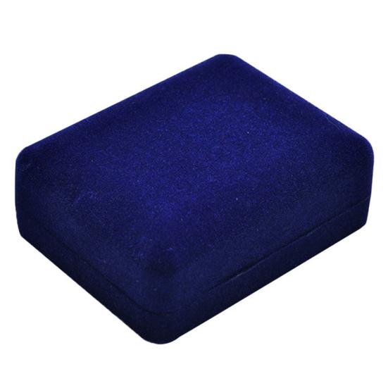 Velvet Necklace Jewelry Container Gift Display Box Ring Bracelet Storage Case