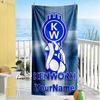 Kw Heavy Trucks Customizable Name Beach Towel Super Soft & Absorbent
