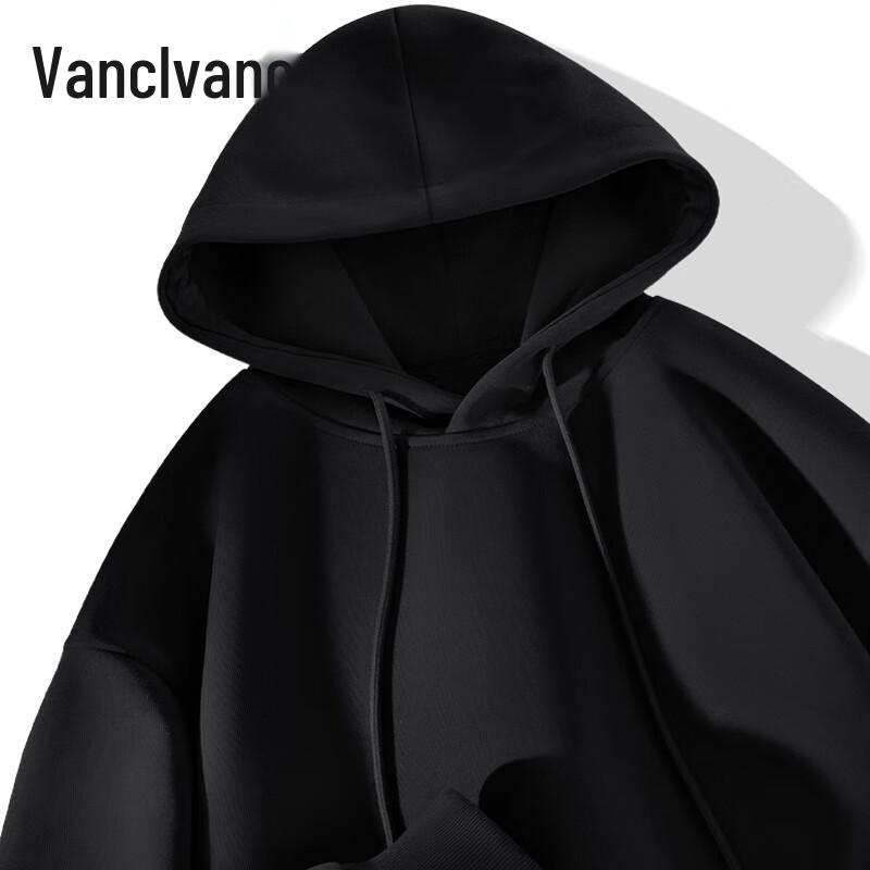 VANCL Men's Loose Fit Heavyweight Hooded Sweatshirt