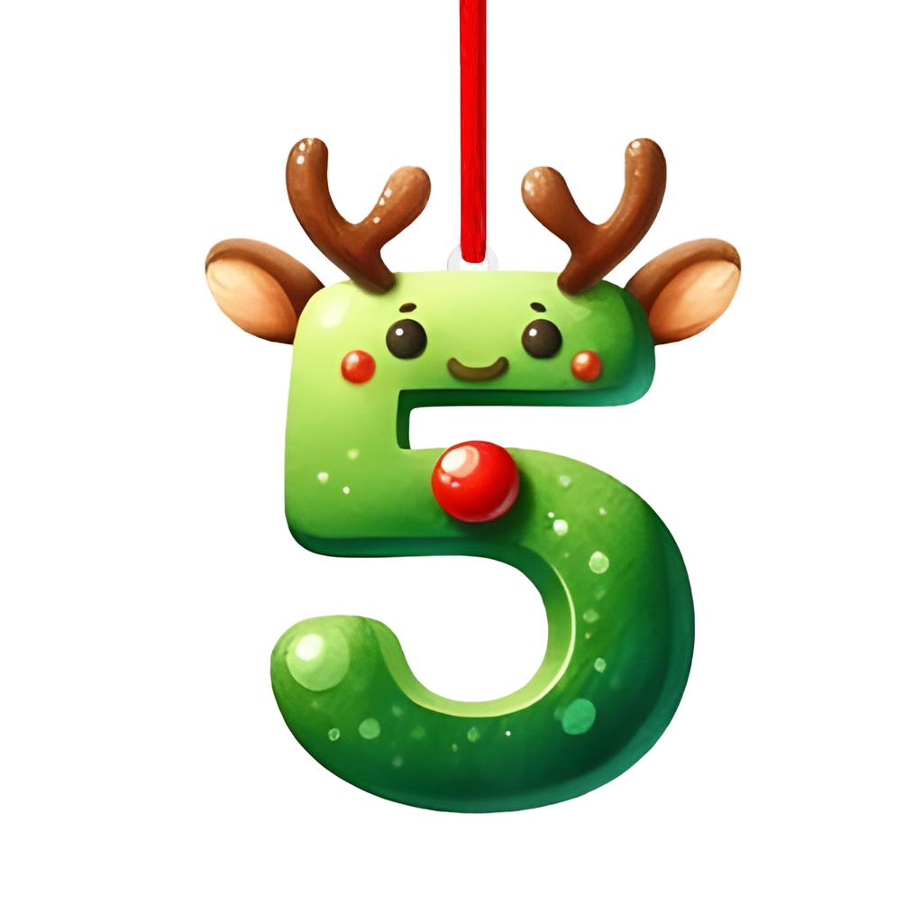 26 Letter,Christmas,Ornaments,Acrylic,1