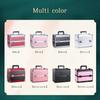 Portable Makeup Case Organizer Cosmetic Box Travel Makeup Storage Case with 4 Trays Lock for Craft Makeup Box