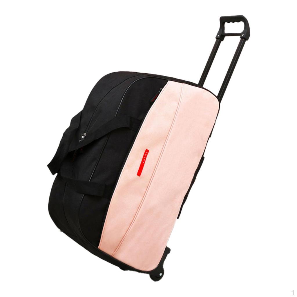 Rolling Duffel Bag Portable Travel Luggage for Outdoor Business Trip Picnic