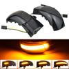 2x Intermitent dinamic pentru VW Touran 2003 2004 2005 2006 2007 2008 2009 2010 LED Semnalizator Lampă laterală Săgeată Indicator oglindă