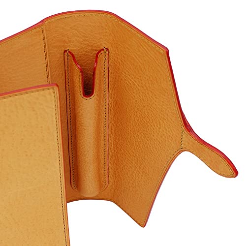 Brelio System Planner, Bible Size, Minerva Box Ring, 20mm Diameter, Belt Flap, Natural, 593