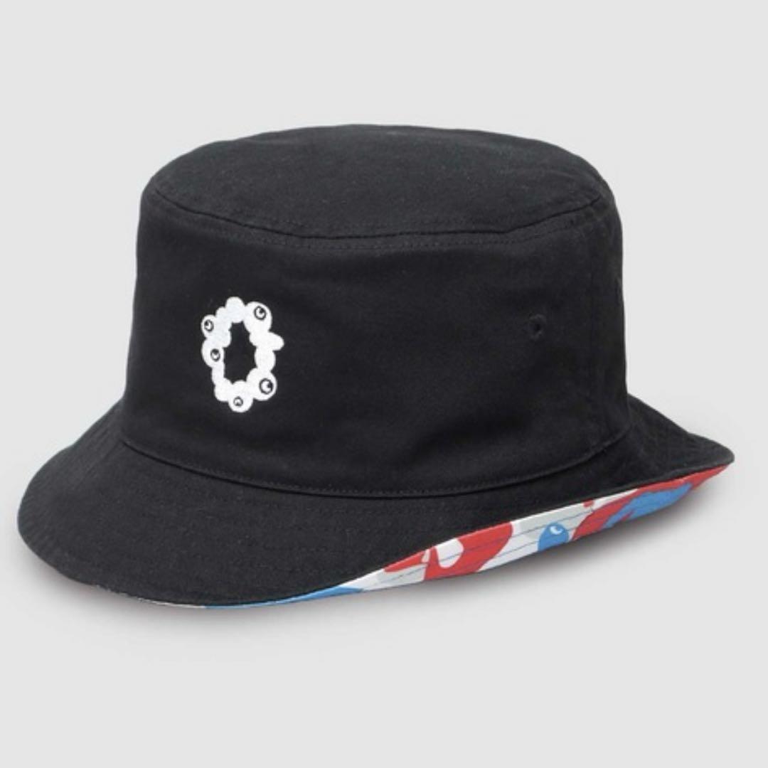 

[Б/У] Официальная вышитая реверсивная панама с принтом по всей поверхности Osaka Kansai Expo Miyaku Myaku