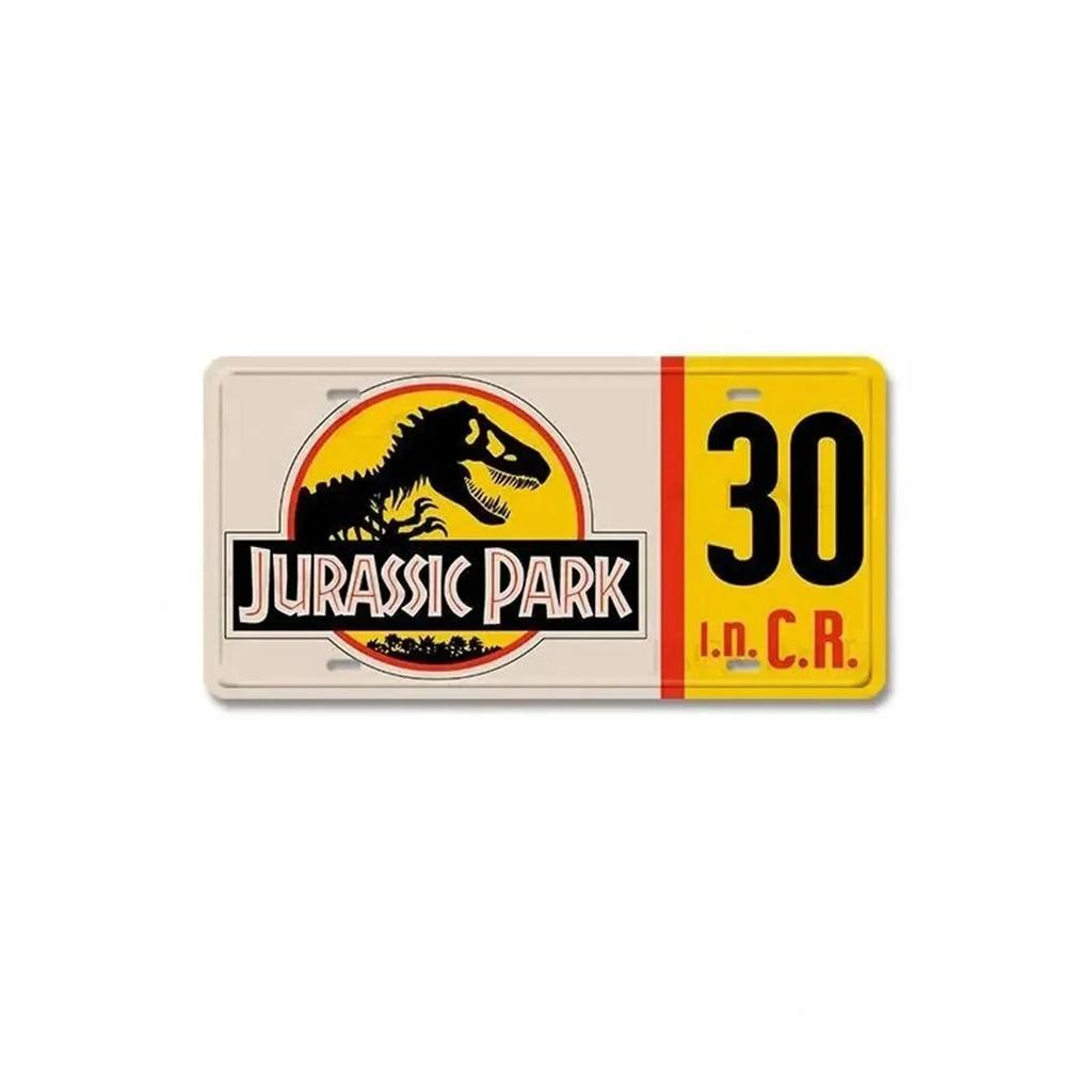 Vintage Jurassic Park Explorer Metal Signs Ideal for Garage Club Man Cave Bar Pub or Hotel Wall Decor for a Nostalgic Touch