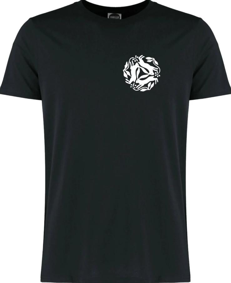 Футболка  Три Зайца  - Природа, Древний Фольклор Унисекс Футболка Унисекс Футболка L