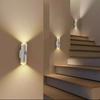 Lampă de perete magnetică reîncărcabilă cu LED, senzor de mișcare, lumină de culoare, lumină de noapte, lumini automate pentru cameră