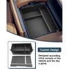 Ruiya 2026 Palisade Center Console Organizer for Hyundai Palisade 2026 Accessories ABS Material Upper Layer Armrest Console Organizer Compatible with