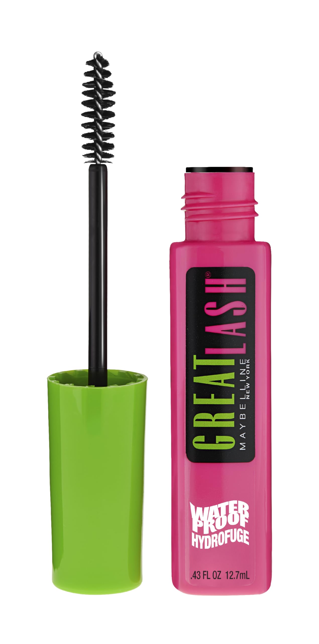 

Maybelline Great Lash Waterproof Mascara Very Black #111 чорний