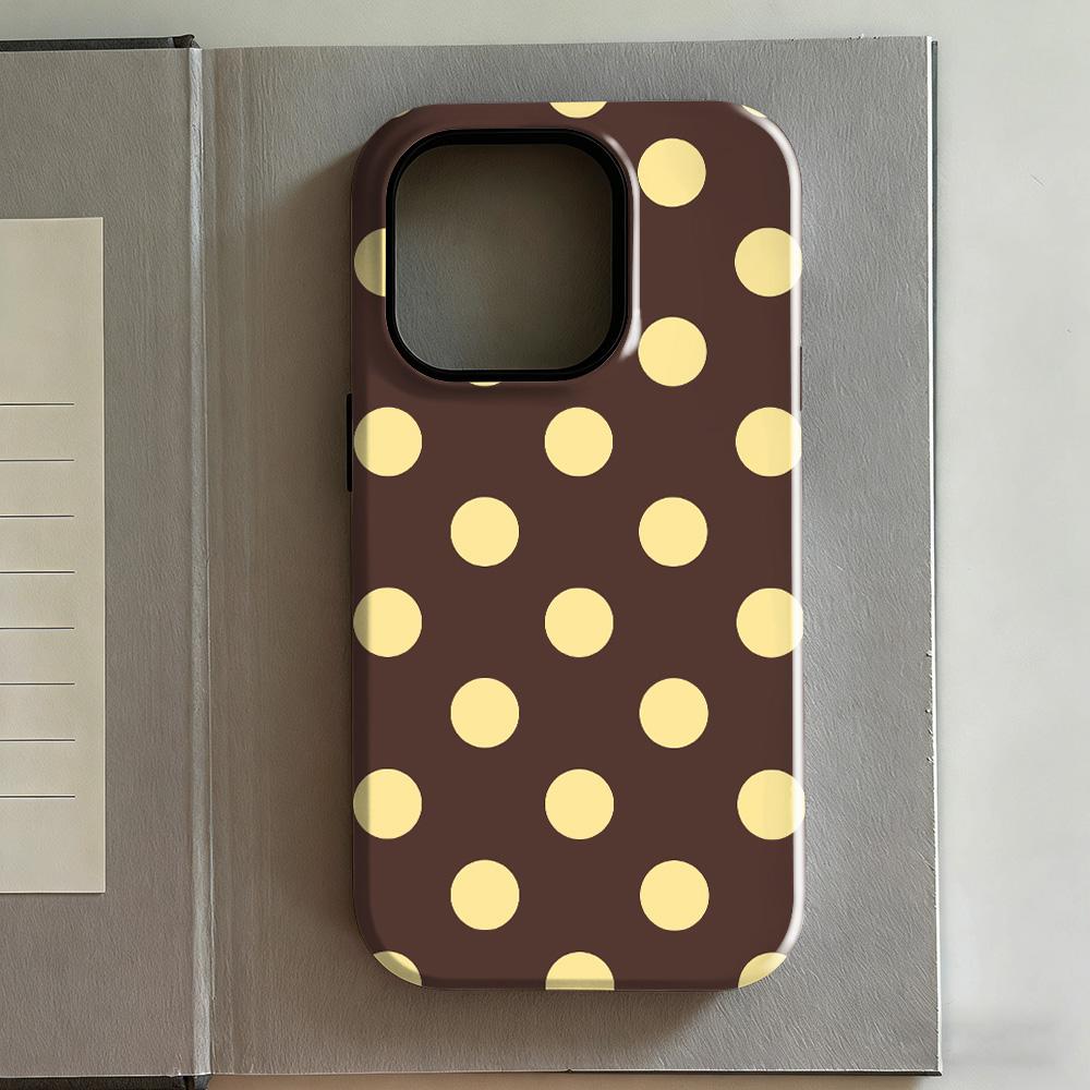 Clmj Karomuster Niedliche Handyhülle Für IPhone 17 17e 16e 16 15 14 13 12 11 X XS XR XSMAX 7 8 Air Pro Max Plus Doppelschichtige Rückabdeckung
