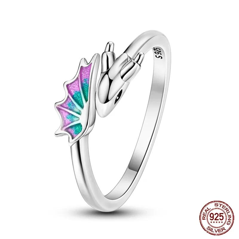 Original 925 Sterling Silver Bow Sun Moon Stars Open Rings Regardless of Size for Women Girls Jewelry Birthday Anniversary Gifts