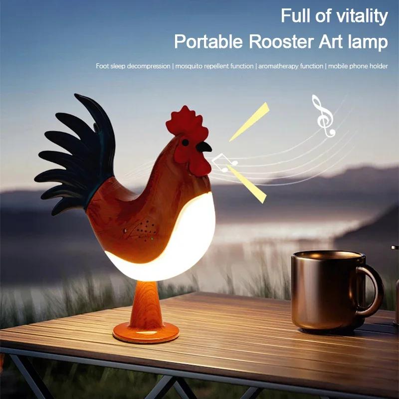 Creative Light Decorative Chicken Simulated Animal Funny Easter Home Decor Party Carnival Chicken Chick Night Light Ornaments