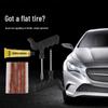 Compact 6-Piece Tire Repair Kit for Cars and Motorcycles