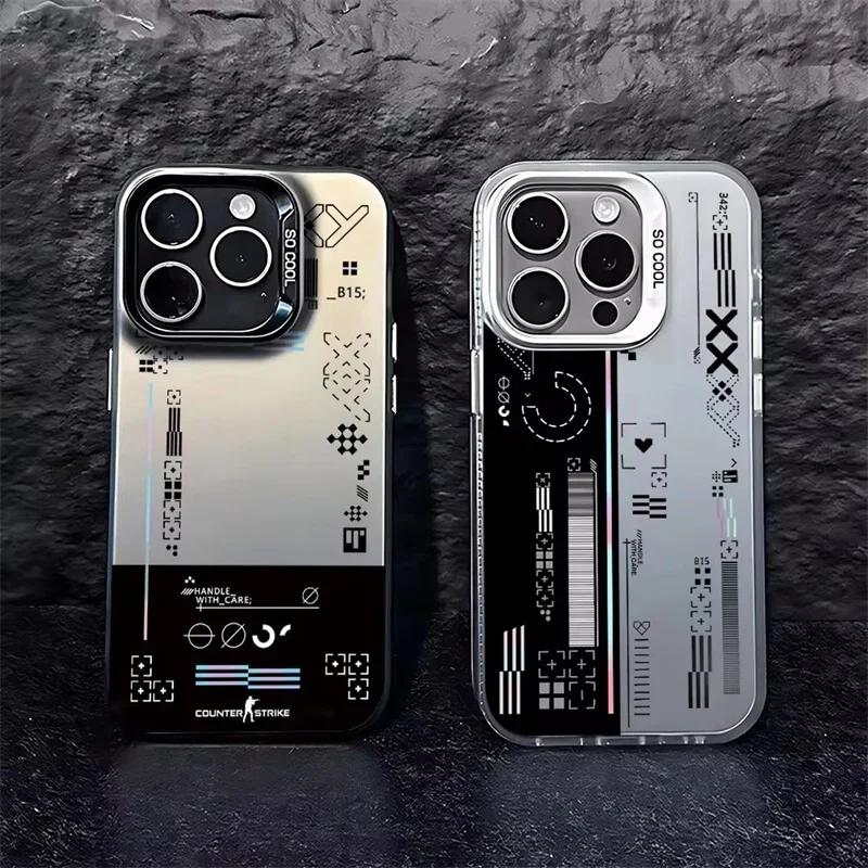 Fashion Game Matte Laser Phone Case For  11 Lite 5G NE 14T 14 13T 13 12T 12 Poco F5 X5 X6 M6 F6 Pro Anti-drop Armour Cover