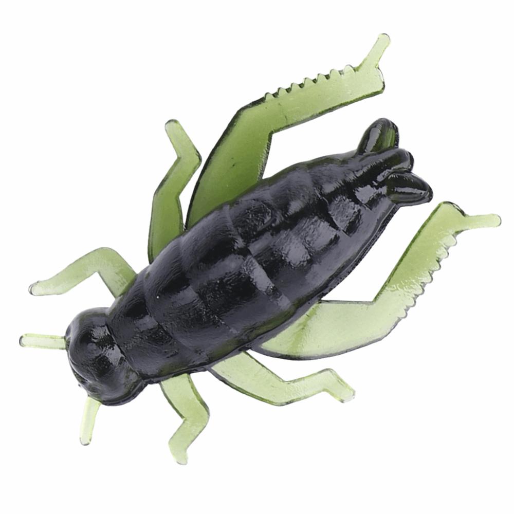 100PCS Reusable Cricket Baits Soft Fishing Lures Durable Fishing Baits Outdoor Fishing