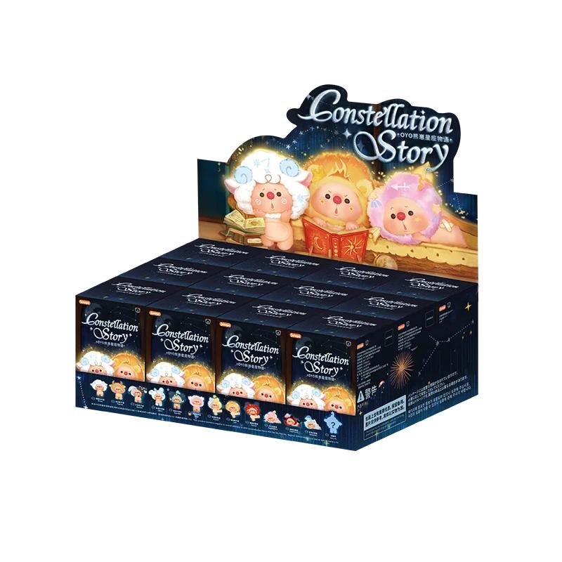 Genuine Jotoys Oyo Bear Cub Zodiac Story Hipper Series Mini Blind Box Cute Cartoon Trendy Play Ornament Mystery Box Gift
