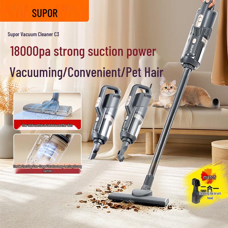 SUPOR Corded Handheld Vacuum Cleaner