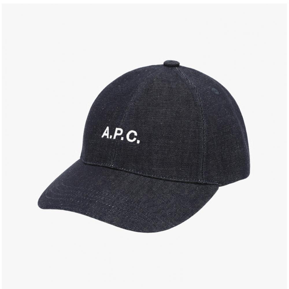 A.p.c Charlie Denim Ballcap M24069 Iai Indigo