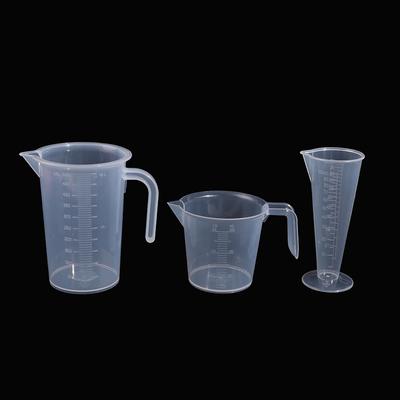 Plastic Measuring Cup With Scale Handle Transparent Measuring Cups Nesting