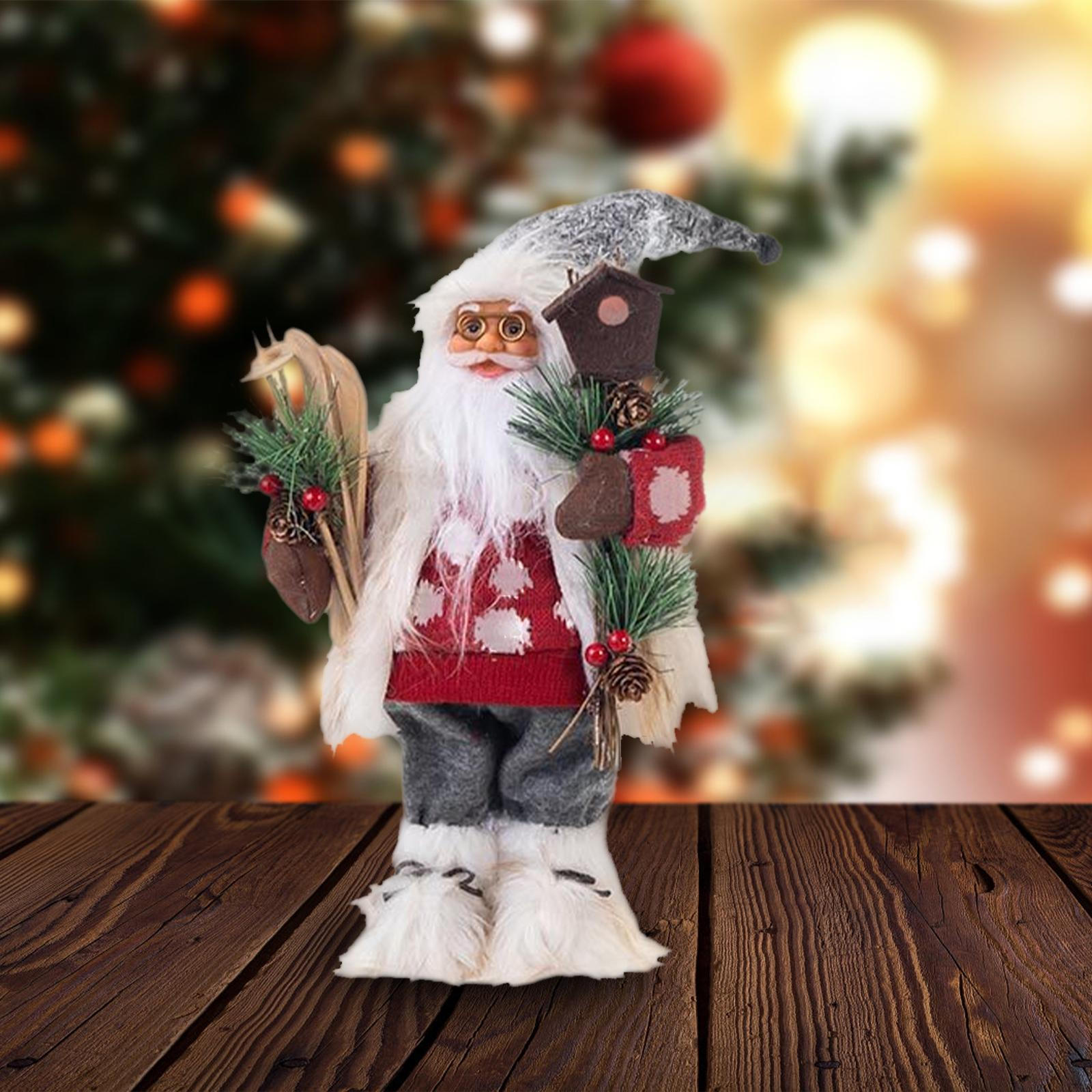 

Коллекционная фигурка Санта-Клауса для праздничного декора и использования на вечеринках 15cmx30cm