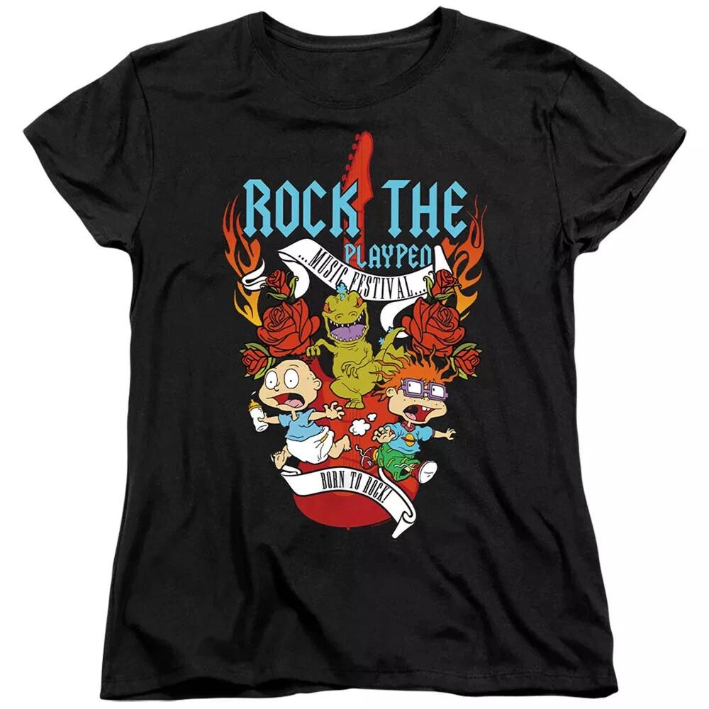 Rugrats  Rock The Playpen Music Festival  Women s T-Shirt L