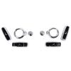 A03E-Car Seat Side Adjustment Button Cover Trim Accessories Parts For Land Rover Discovery 5 RRS Evoque  Velar Discovery Sp