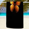 O-One P-Pieces of a Butterfly-Themed Beach Towel Made from Soft Microfiber Fabric,This Oversized Towel Is Perfect Swimming,Traveling