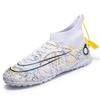 Large size new FGTF men's breathable high-top long and short nails football shoes grass training shoes football shoes