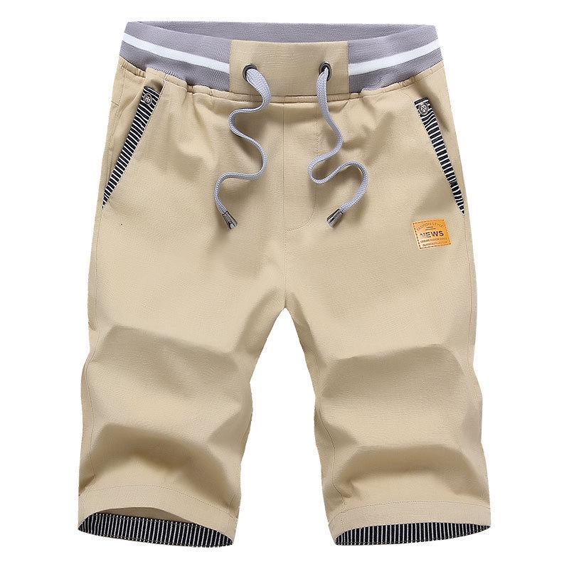 Summer New Men's Capris Linen Shorts Korean Fashionable Hemp Cotton Capris