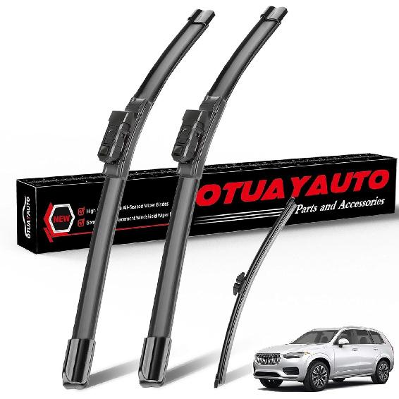 OTUAYAUTO 22"+22" Windshield Wiper Blades Replacement for Chevrolet Silverado 1500 2500 3500 1999-2006 2019-2024 Front Window Wiper Fit Factory