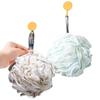 Extra Large Durable Bath Flower Ball - Soft & Non-Dispersing Bath Scrubber